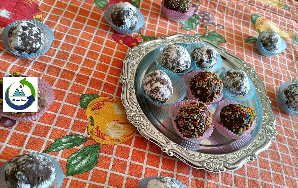 Tartufini cioccolato amaretto